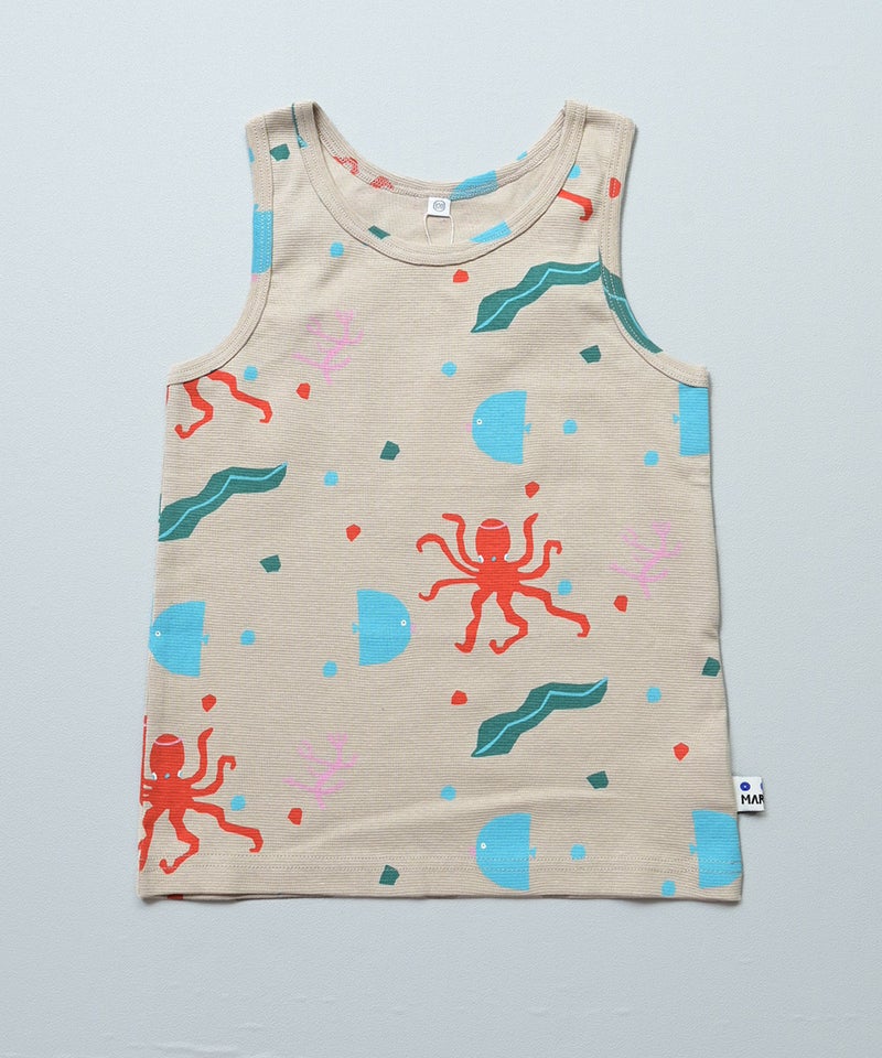 마키즈 티셔츠 일본 MARKEY'S 애니멀 패턴 민소매 탱크탑 6컬러