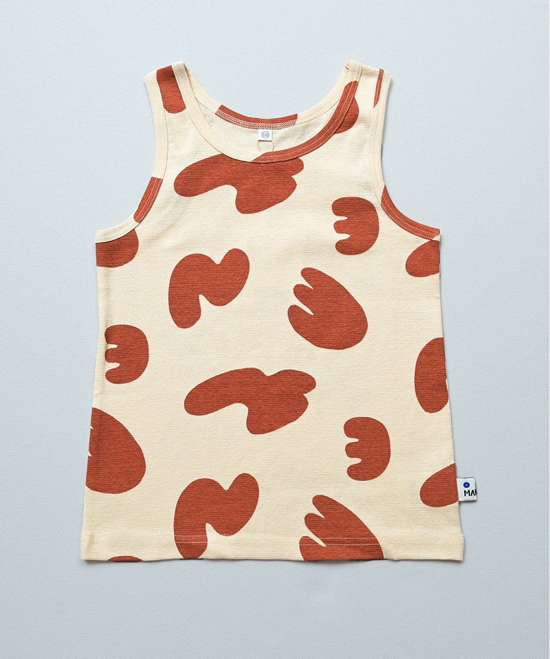 마키즈 티셔츠 일본 MARKEY'S 애니멀 패턴 민소매 탱크탑 6컬러