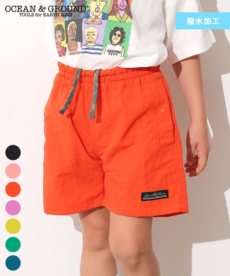 오션앤그라운드 바지 일본 OCEAN&GROUND 우미야마 여름 반바지 7컬러