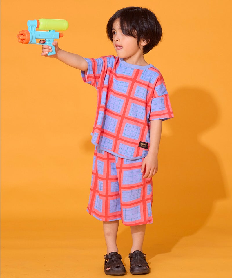 마키즈 바지 일본 MARKEY'S 메쉬 패턴 스테테코 7부 팬츠 4컬러