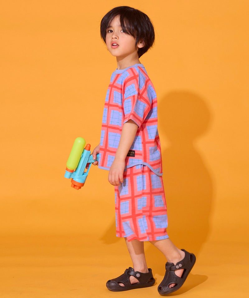 마키즈 바지 일본 MARKEY'S 메쉬 패턴 스테테코 7부 팬츠 4컬러