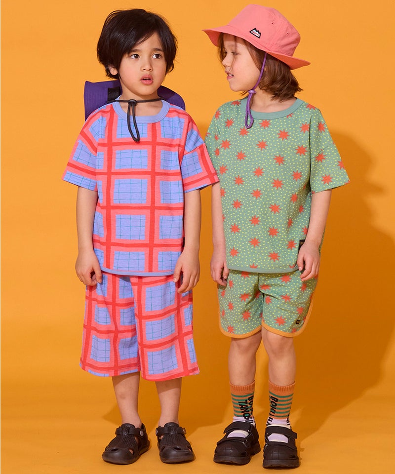 마키즈 바지 일본 MARKEY'S 메쉬 패턴 스테테코 7부 팬츠 4컬러