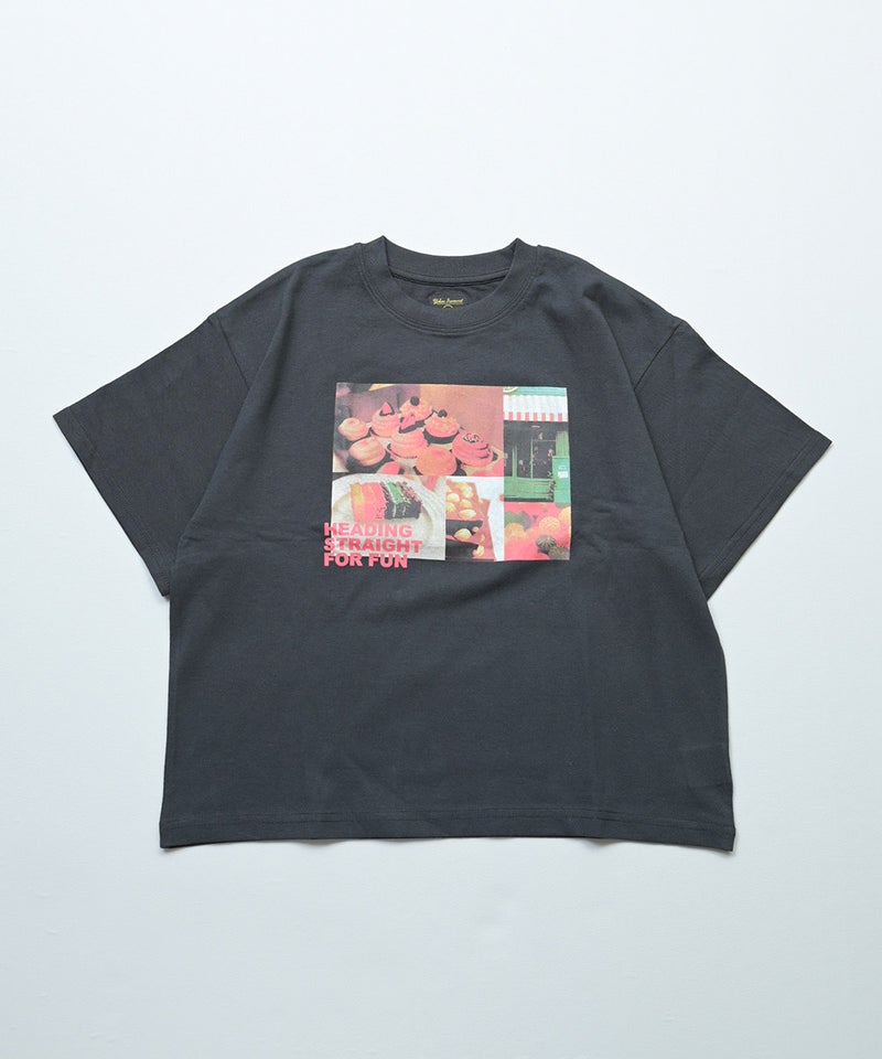 마키즈 티셔츠 일본 MARKEY'S 포토 프린트 와이드 반팔티 8컬러