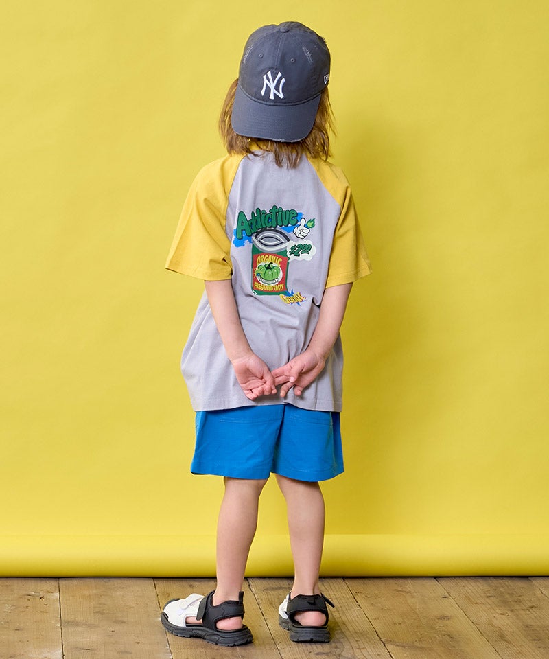 Makiz Kids T-shirt Japanese long-sleeved tee boa fleece snap jacket style 4 colors 