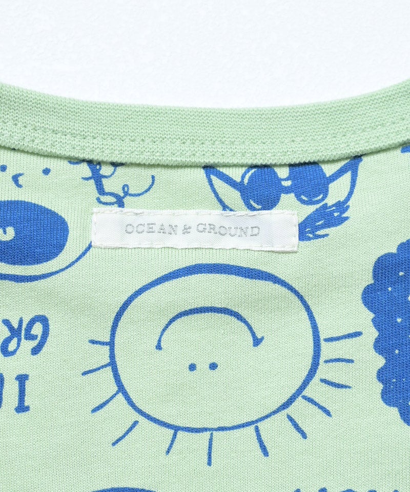 Ocean &amp; Ground Backpack Japanese Kids School Bag Daily Good Day Plus 6 Colors 