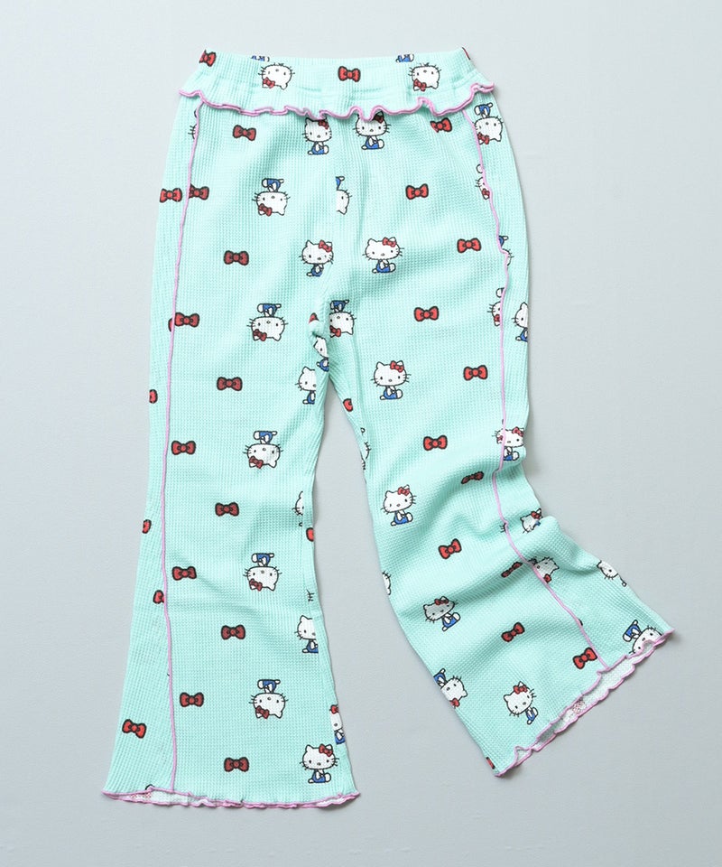 마키즈 바지 일본 MARKEY'S 산리오 헬로키티 플레어 롱팬츠 3컬러