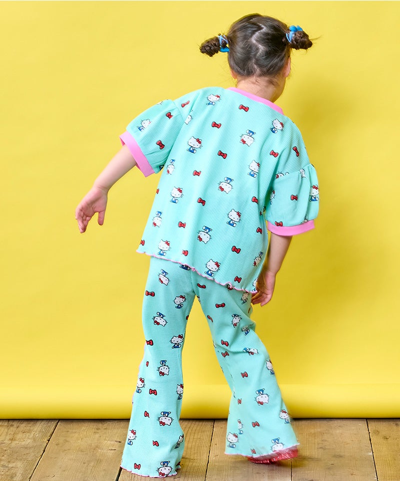 마키즈 바지 일본 MARKEY'S 산리오 헬로키티 플레어 롱팬츠 3컬러