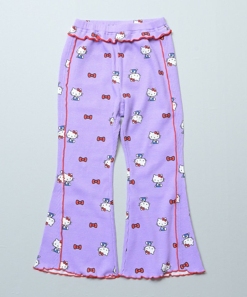 마키즈 바지 일본 MARKEY'S 산리오 헬로키티 플레어 롱팬츠 3컬러