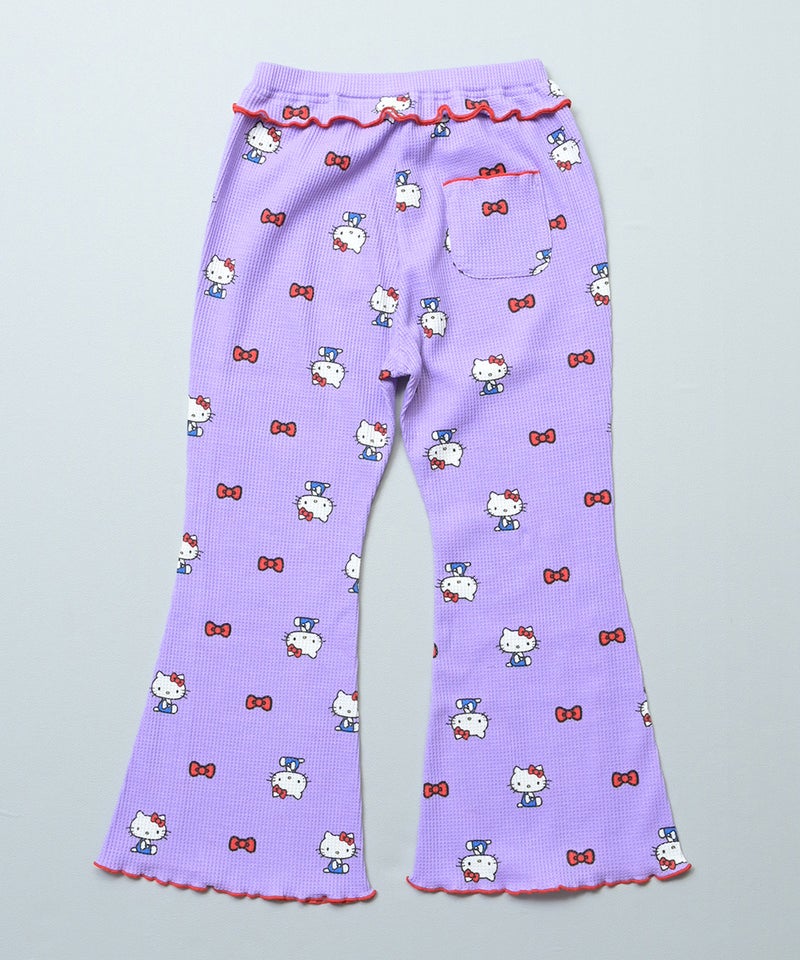 마키즈 바지 일본 MARKEY'S 산리오 헬로키티 플레어 롱팬츠 3컬러