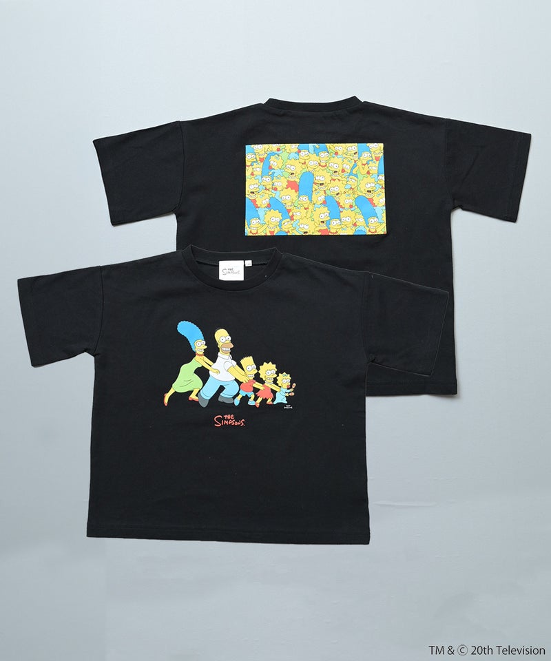 마키즈 티셔츠 일본 MARKEY'S 더 심슨 프린트 반팔티 3컬러
