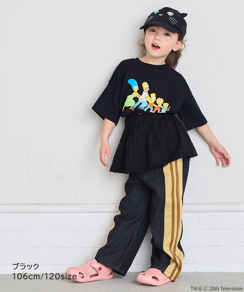 마키즈 티셔츠 일본 MARKEY'S 더 심슨 프린트 반팔티 3컬러