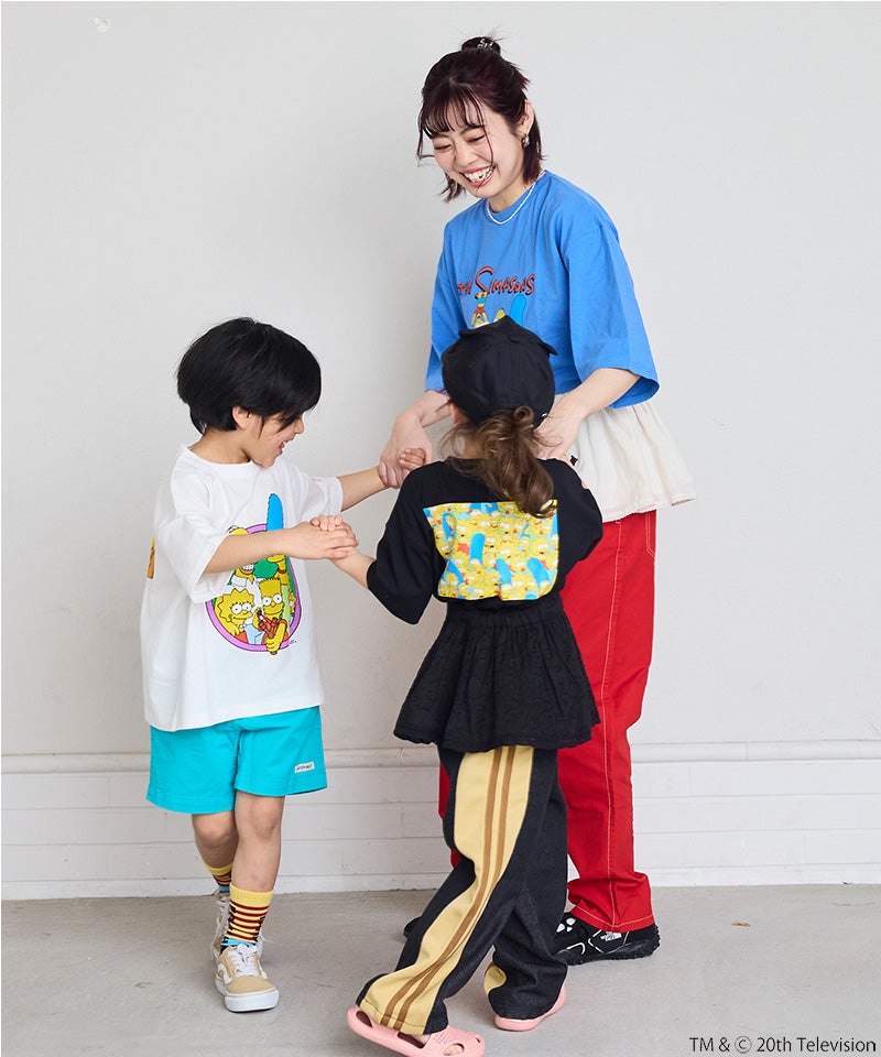 마키즈 티셔츠 일본 MARKEY'S 더 심슨 프린트 반팔티 3컬러