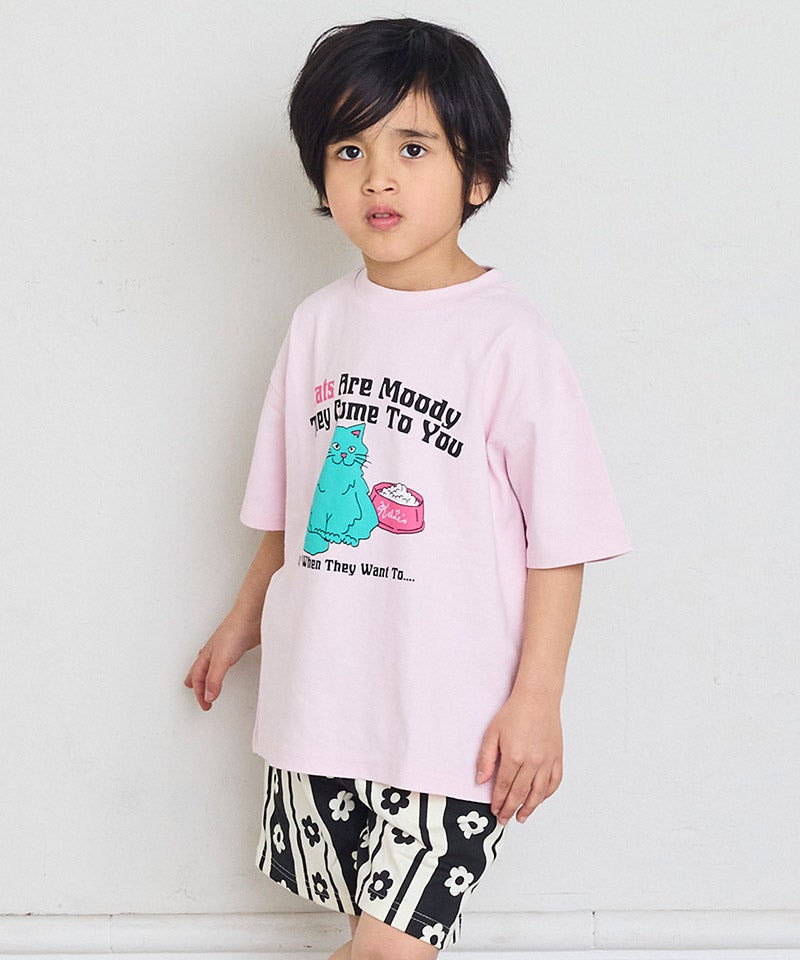 Makiz Kids T-shirt Japanese long-sleeved tee boa fleece snap jacket style 4 colors 
