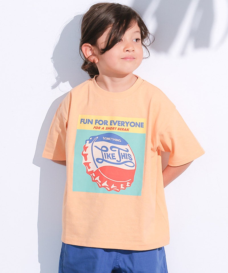 Makiz Kids T-shirt Japanese long-sleeved tee boa fleece snap jacket style 4 colors 