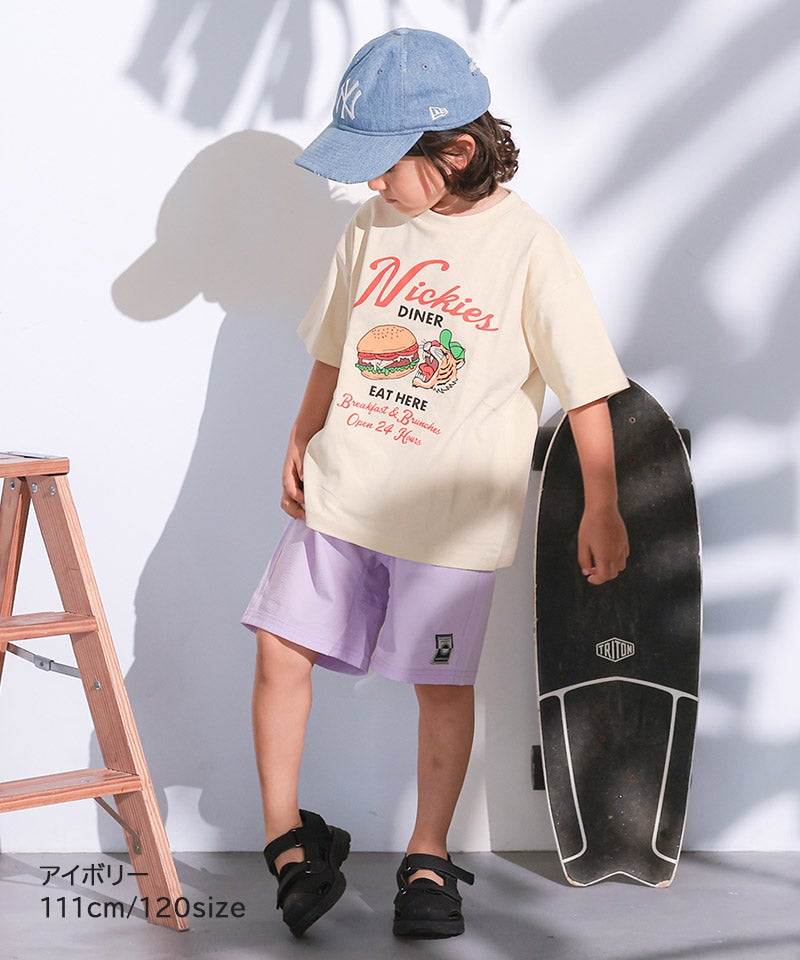 Makiz Kids T-shirt Japanese long-sleeved tee boa fleece snap jacket style 4 colors 