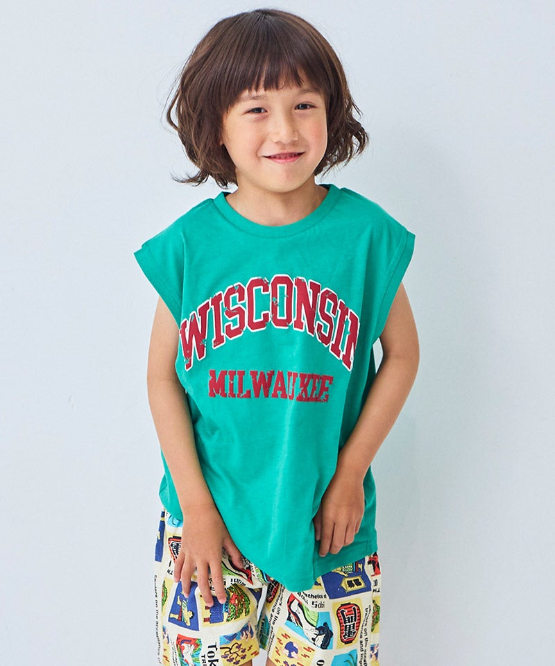 Makiz Kids T-shirt Japanese long-sleeved tee boa fleece snap jacket style 4 colors 