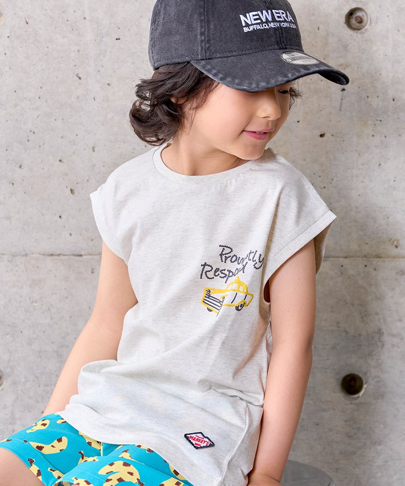 Makiz Kids T-shirt Japanese long-sleeved tee boa fleece snap jacket style 4 colors 