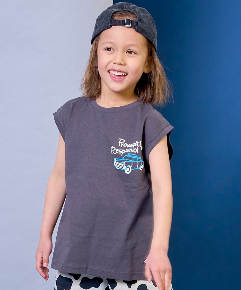 Makiz Kids T-shirt Japanese long-sleeved tee boa fleece snap jacket style 4 colors 