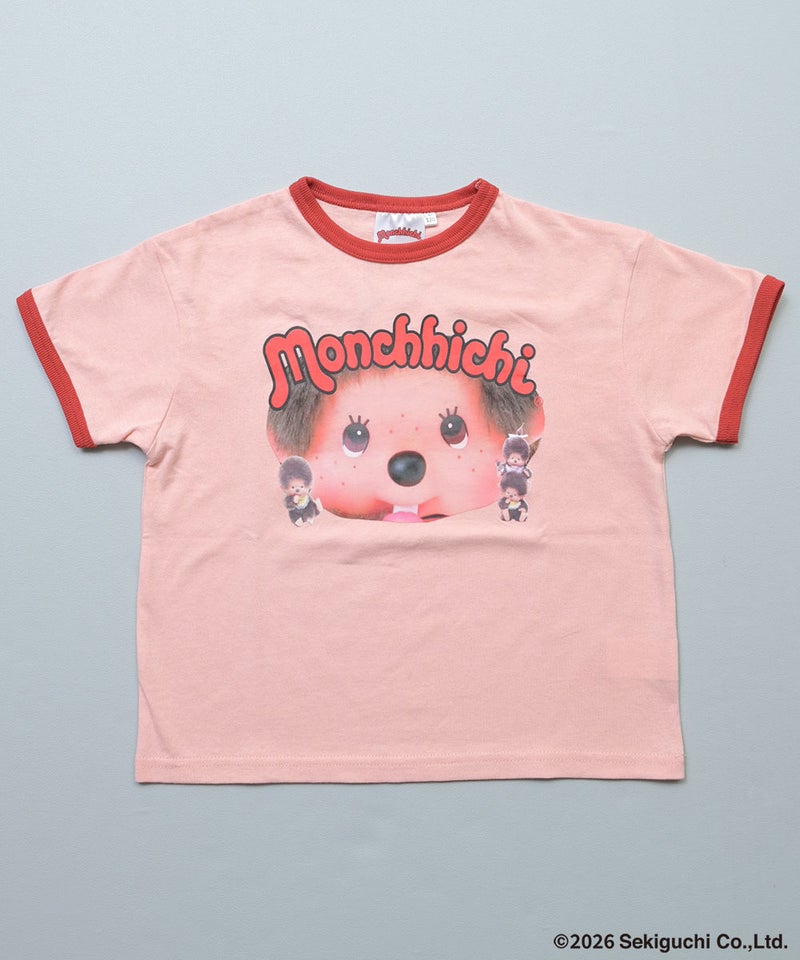 마키즈 티셔츠 일본 MARKEY'S 몬치치 프린트 링거 반팔티 3컬러
