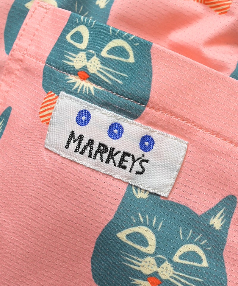 마키즈 반바지 일본 MARKEY'S 메쉬 애니멀 패턴 하프 팬츠 4컬러