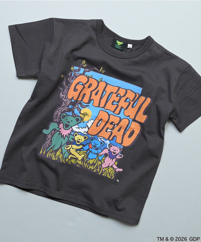 마키즈 반팔 일본 아동복 GRATEFUL DEAD 프린트  티셔츠 3컬러