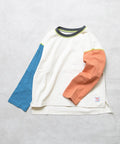 마키즈 긴팔 일본 MARKEY'S 스티치 배색 티셔츠 10컬러