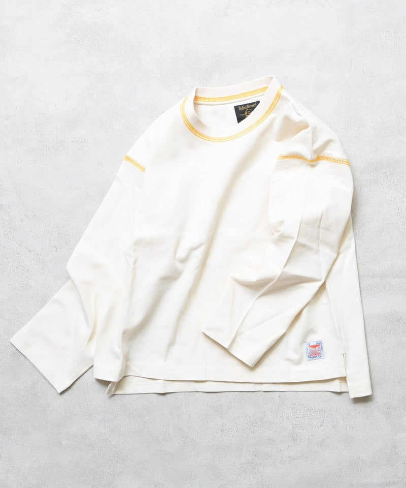 마키즈 긴팔 일본 MARKEY'S 스티치 배색 티셔츠 10컬러