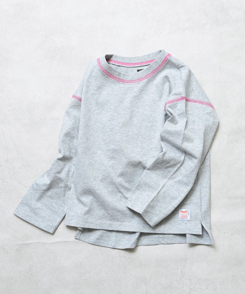 마키즈 긴팔 일본 MARKEY'S 스티치 배색 티셔츠 10컬러