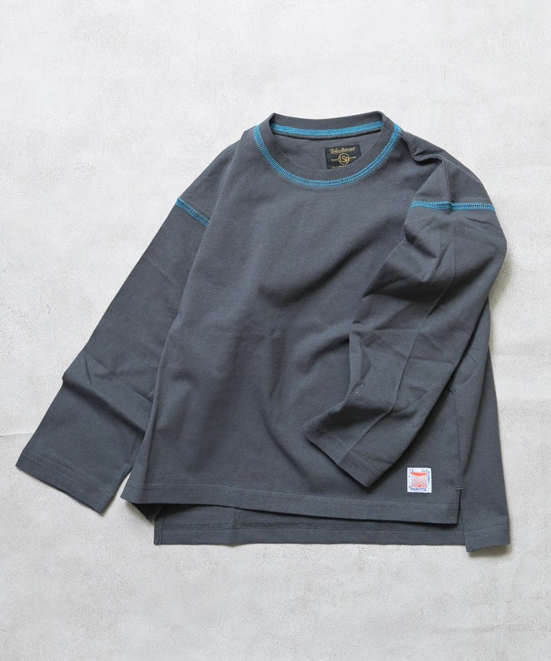 마키즈 긴팔 일본 MARKEY'S 스티치 배색 티셔츠 10컬러