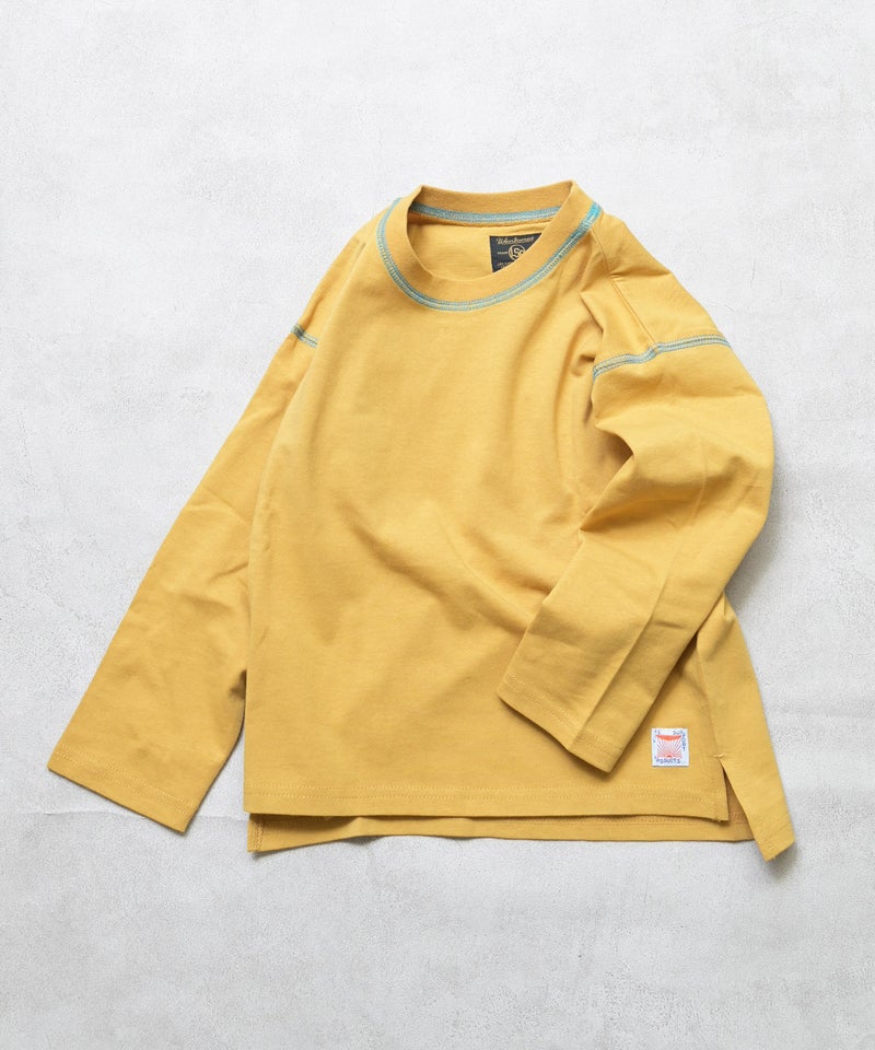 마키즈 긴팔 일본 MARKEY'S 스티치 배색 티셔츠 10컬러