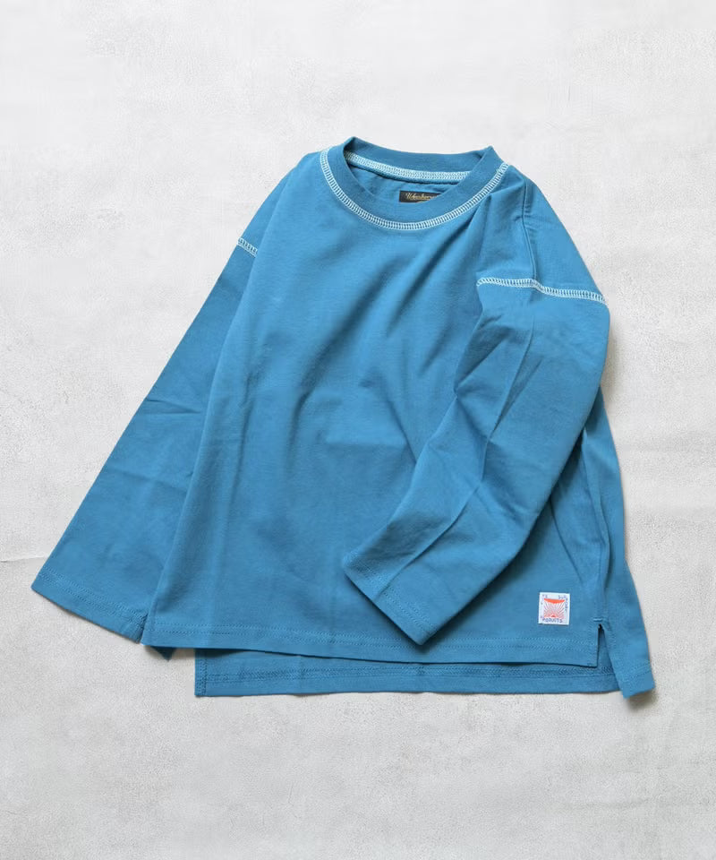 마키즈 긴팔 일본 MARKEY'S 스티치 배색 티셔츠 10컬러