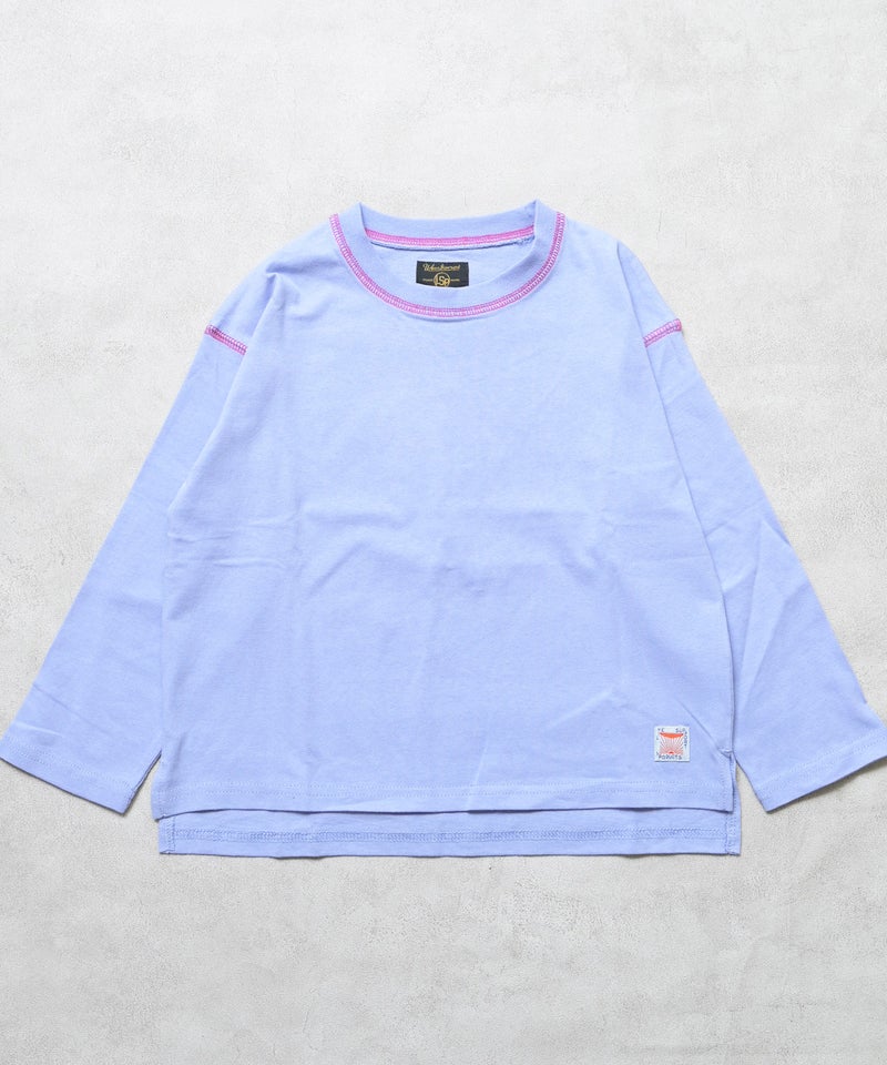 마키즈 긴팔 일본 MARKEY'S 스티치 배색 티셔츠 10컬러