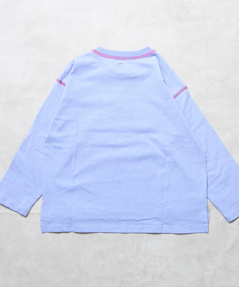 마키즈 긴팔 일본 MARKEY'S 스티치 배색 티셔츠 10컬러