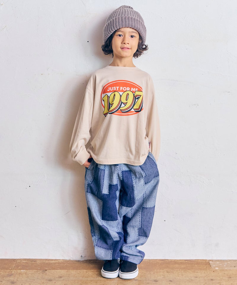 마키즈 바지 일본 MARKEY'S 아동복 패치워크 대님 팬츠 2컬러