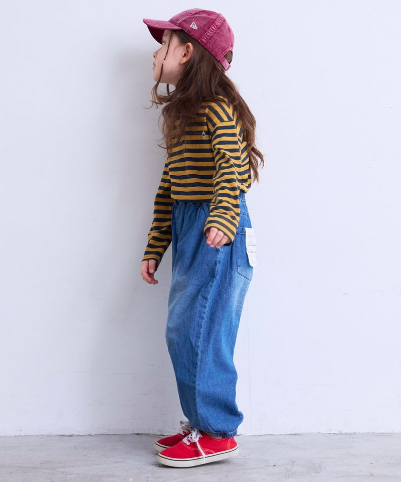 마키즈 긴팔 일본 MARKEYS 아동복 마이니치 스트라이프 티셔츠 10컬러