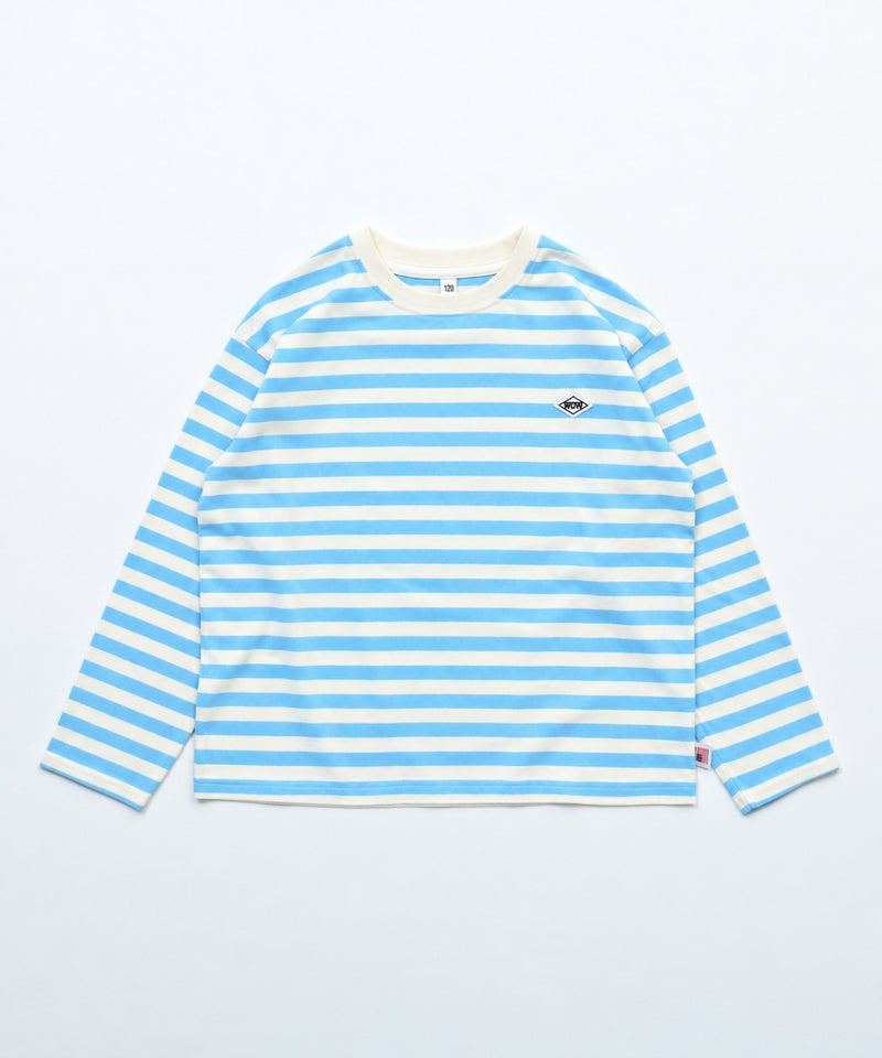 마키즈 긴팔 일본 MARKEYS 아동복 마이니치 스트라이프 티셔츠 10컬러