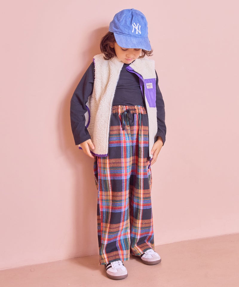 마키즈 조끼 일본 MARKEY'S 아동복 배색 보아 베스트 5컬러