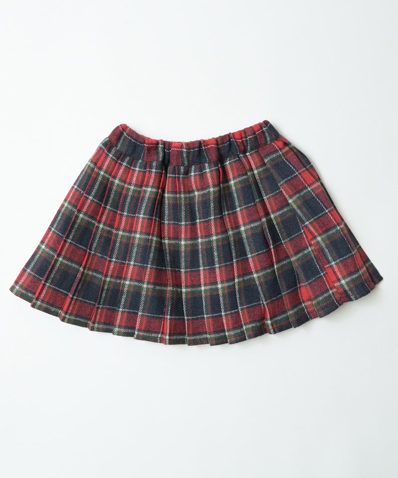 마키즈 치마 일본 MARKEY'S 아동복 체크 플리츠 스커트 3컬러