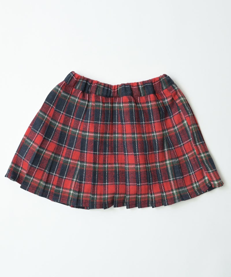 마키즈 치마 일본 MARKEY'S 아동복 체크 플리츠 스커트 3컬러
