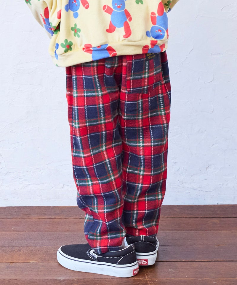 마키즈 바지 일본 MARKEY'S 아동복 체크 턱 팬츠 5컬러