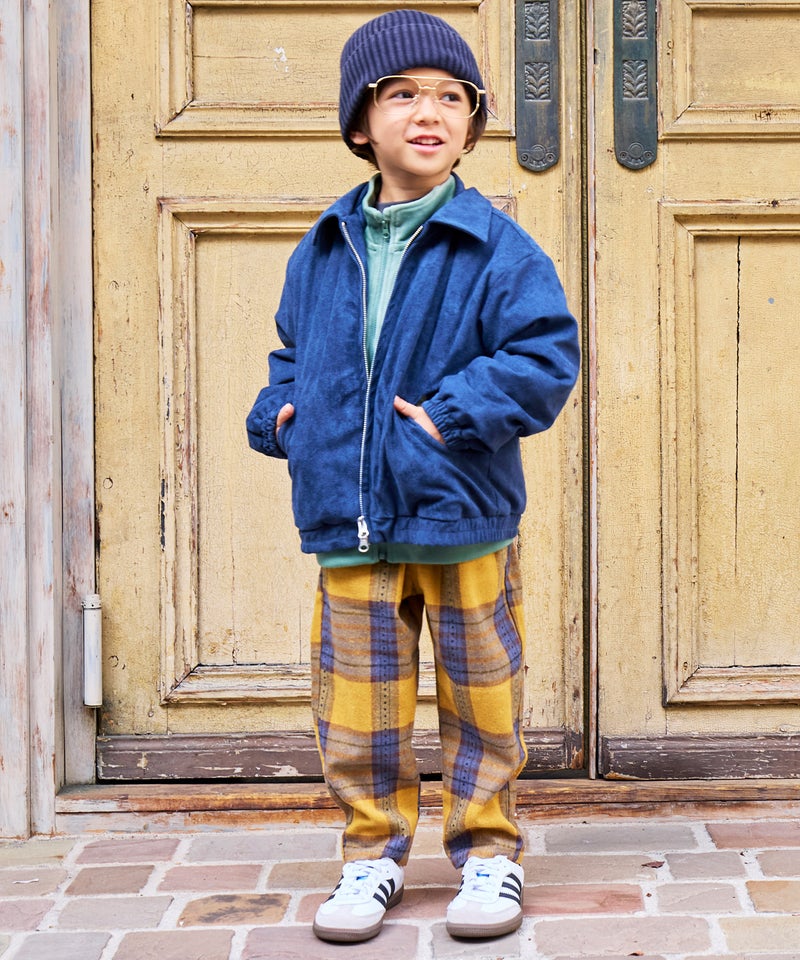 마키즈 바지 일본 MARKEY'S 아동복 체크 턱 팬츠 5컬러