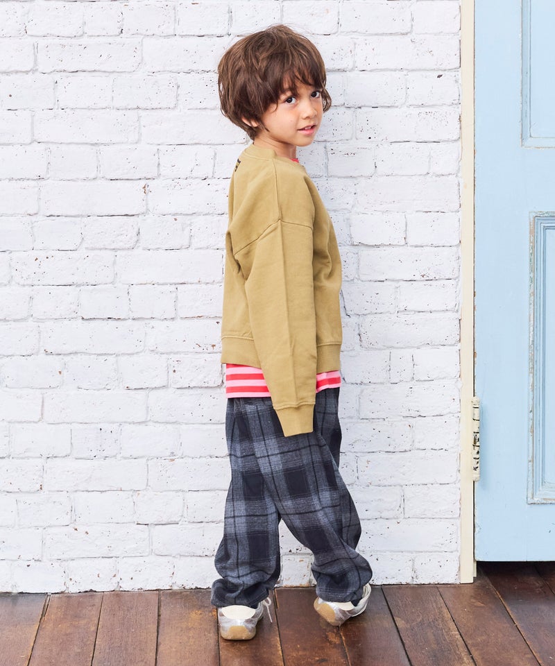 마키즈 바지 일본 MARKEY'S 아동복 체크 턱 팬츠 5컬러