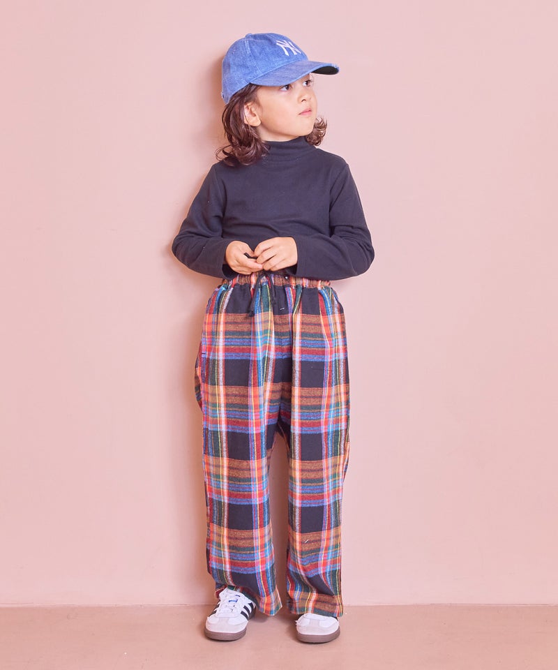 마키즈 키즈 긴팔 일본 MARKEY'S 아동복 하이넥 탑스 티셔츠 4컬러