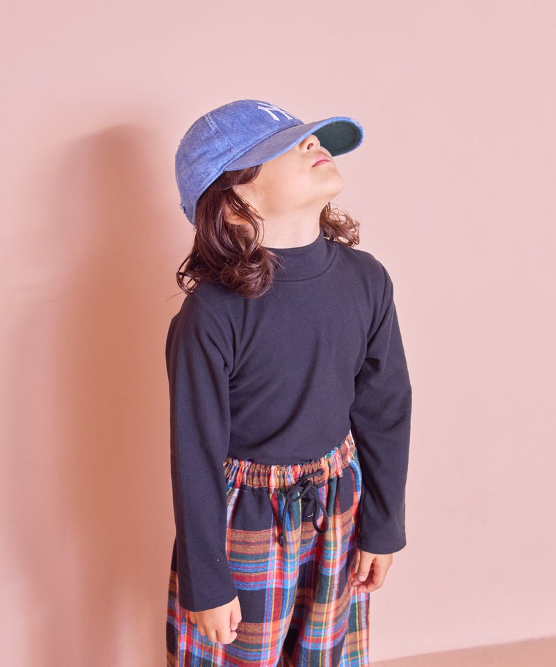 마키즈 키즈 긴팔 일본 MARKEY'S 아동복 하이넥 탑스 티셔츠 4컬러
