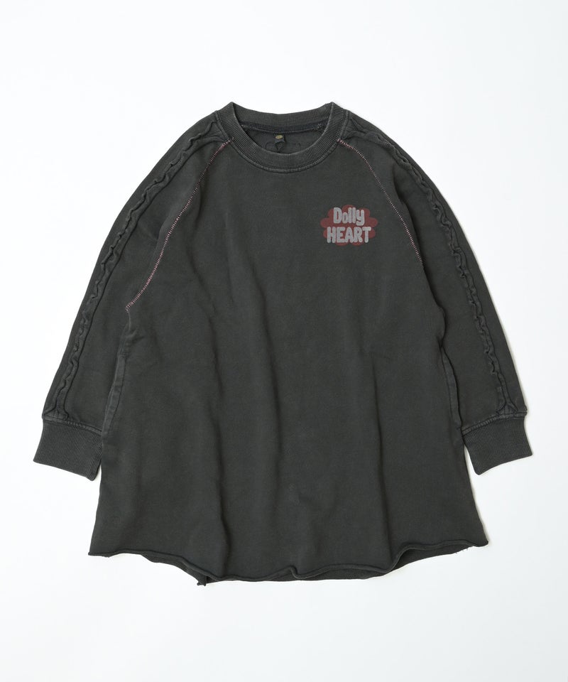 마키즈 키즈 원피스 일본 MARKEY'S 아동복 피그먼트 라글란 치마 3컬러