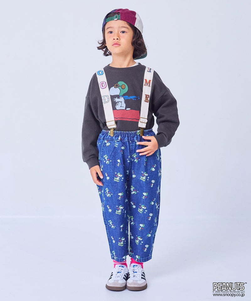 마키즈 긴팔 일본 MARKEY'S 아동복 스누피 피넛 맨투맨 티셔츠 4컬러