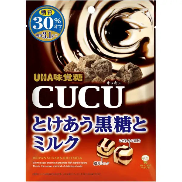 UHA 우유사탕 일본 미각당 돈키호테 흑설탕 밀크캔디 80g