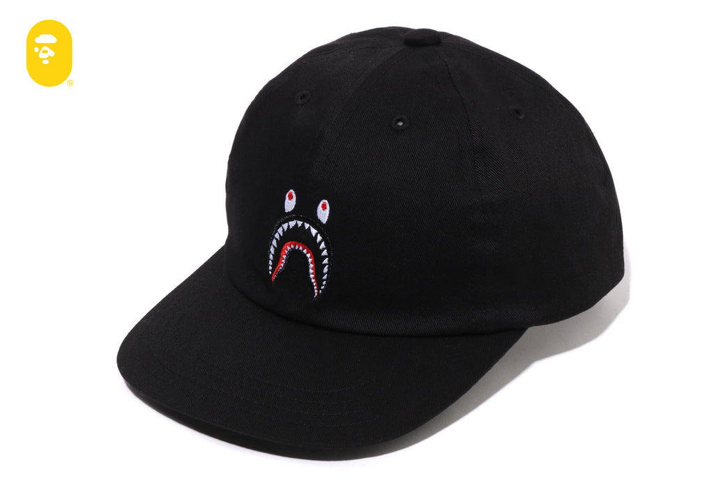 베이프 키즈 모자 일본 BAPE 볼캡 샤크 자수 포인트 디자인 2컬러