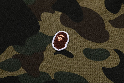 베이프 키즈 티셔츠 일본 BAPE 후드티 1ST 카모 원포인트 풀오버 3컬러