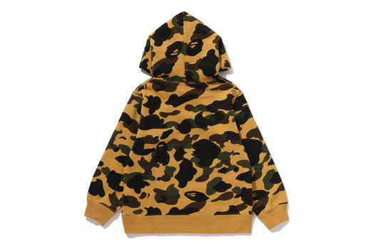 베이프 키즈 티셔츠 일본 BAPE 후드티 1ST 카모 원포인트 풀오버 3컬러